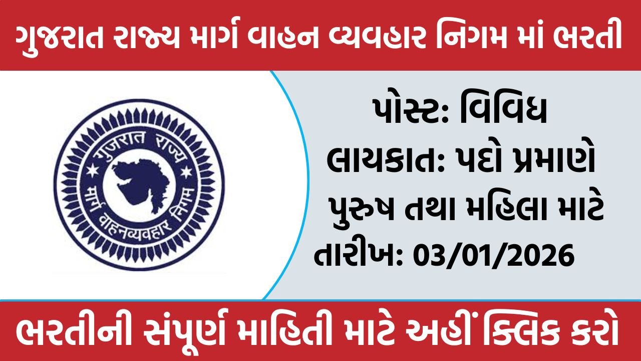 GSRTC Recruitment 2025