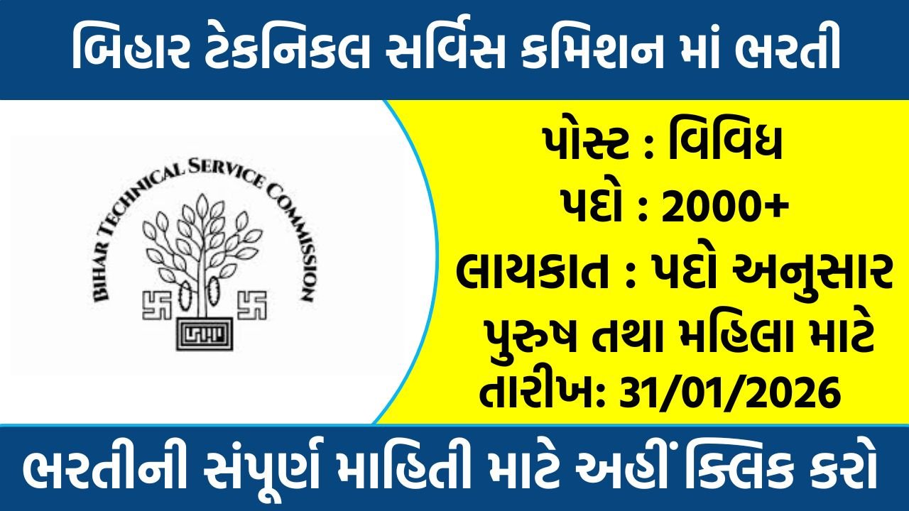 BTSC Recruitment 2026