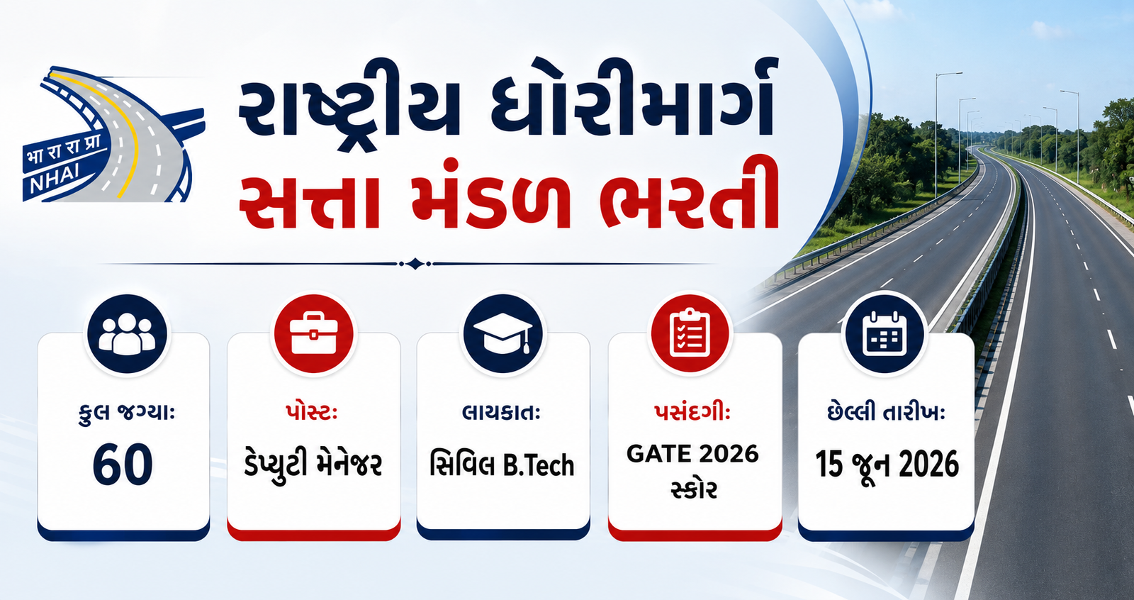 NHAI Recruitment 2026